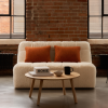 Sofa Tapicerowana Linea bez funkcji spania - Nowoczesna Minimalistyczna Kanapa do Pokoju