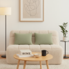 Sofa Tapicerowana Linea bez funkcji spania - Nowoczesna Minimalistyczna Kanapa do Pokoju