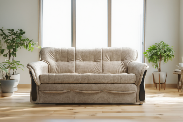 Tradycyjna sofa tapicerowana rozkładana do przodu Bescra