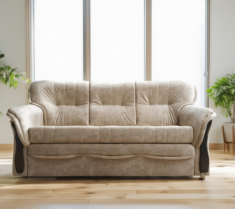 Tradycyjna sofa tapicerowana rozkładana do przodu Bescra