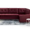 Narożnik Tapicerowany z Funkcją Spania na Nogach Bellio - Elegancka Kanapa dla Rodziny z Akcentami Glamour