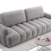 Sofa Tapicerowana Rozkładana Chocoa - Nowoczesna Kanapa 3-Osobowa z Funkcją Spania