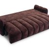 Sofa Tapicerowana Rozkładana Chocoa - Nowoczesna Kanapa 3-Osobowa z Funkcją Spania