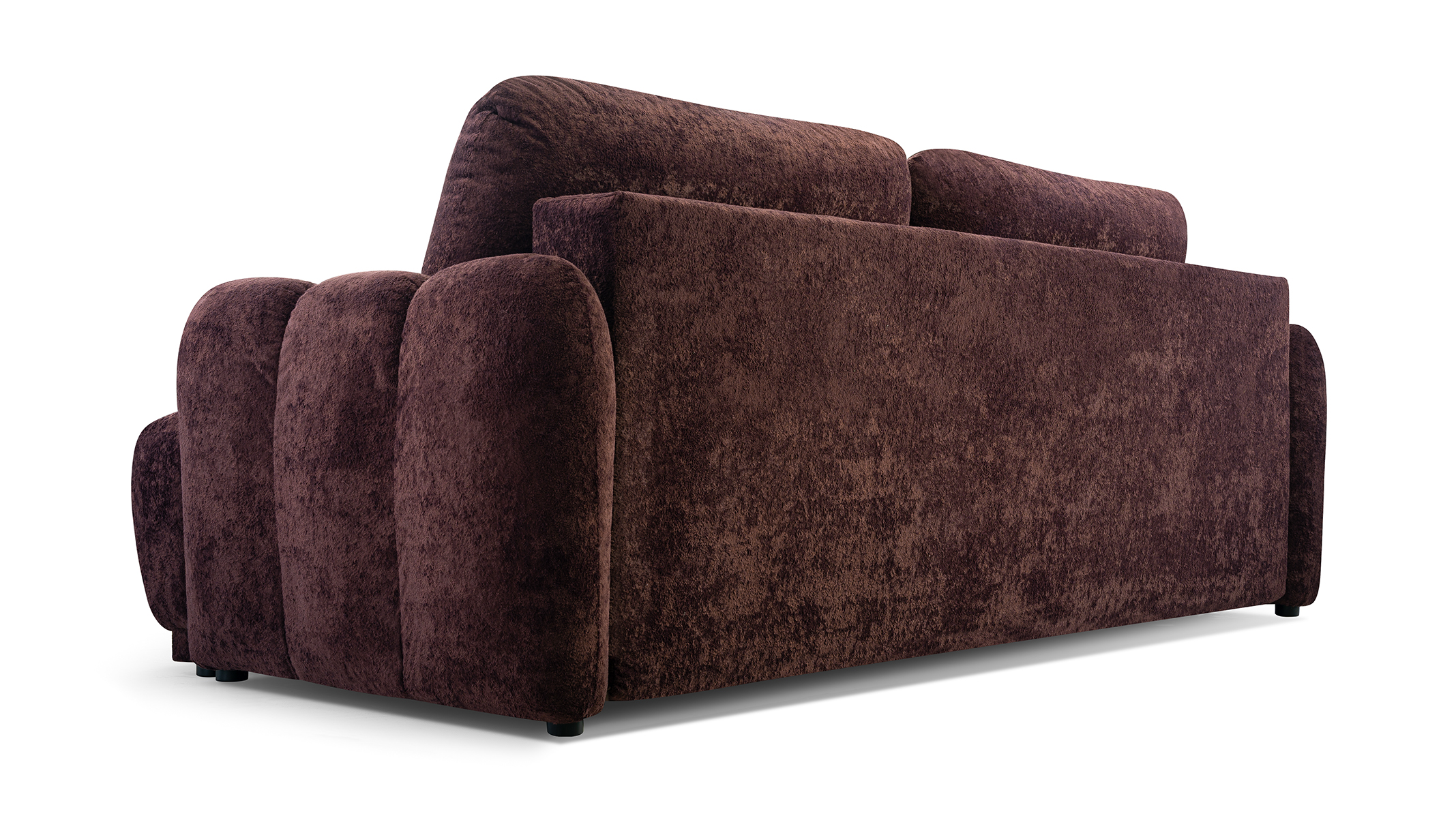 Sofa Tapicerowana Rozkładana Chocoa - Nowoczesna Kanapa 3-Osobowa z Funkcją Spania