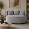 Nowoczesna okrągła sofa Vikka