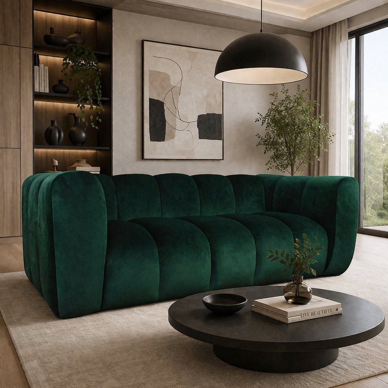 Nowoczesna sofa tapicerowana dwuosobowa Arand 2