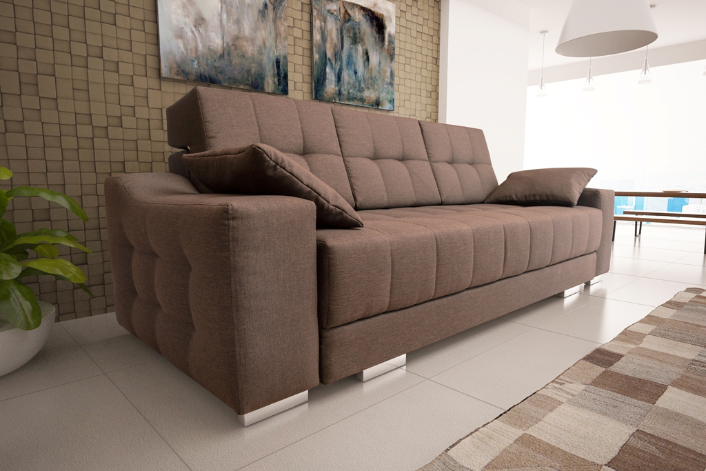 Sofa tapicerowana rozkładana Dovina