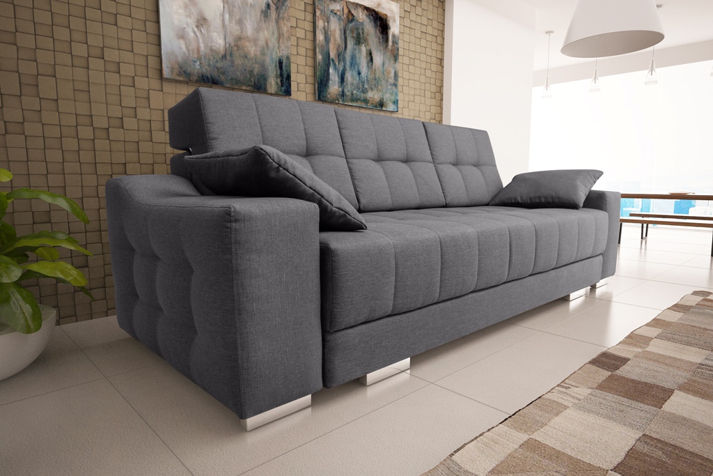 Sofa tapicerowana rozkładana Dovina