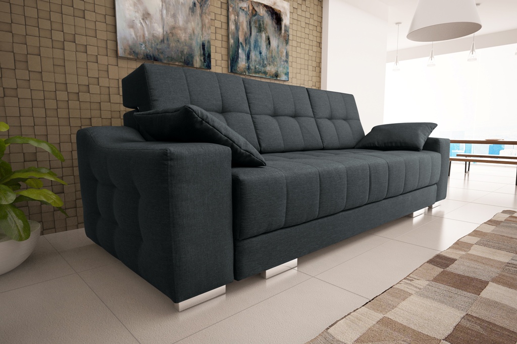Sofa tapicerowana rozkładana Dovina