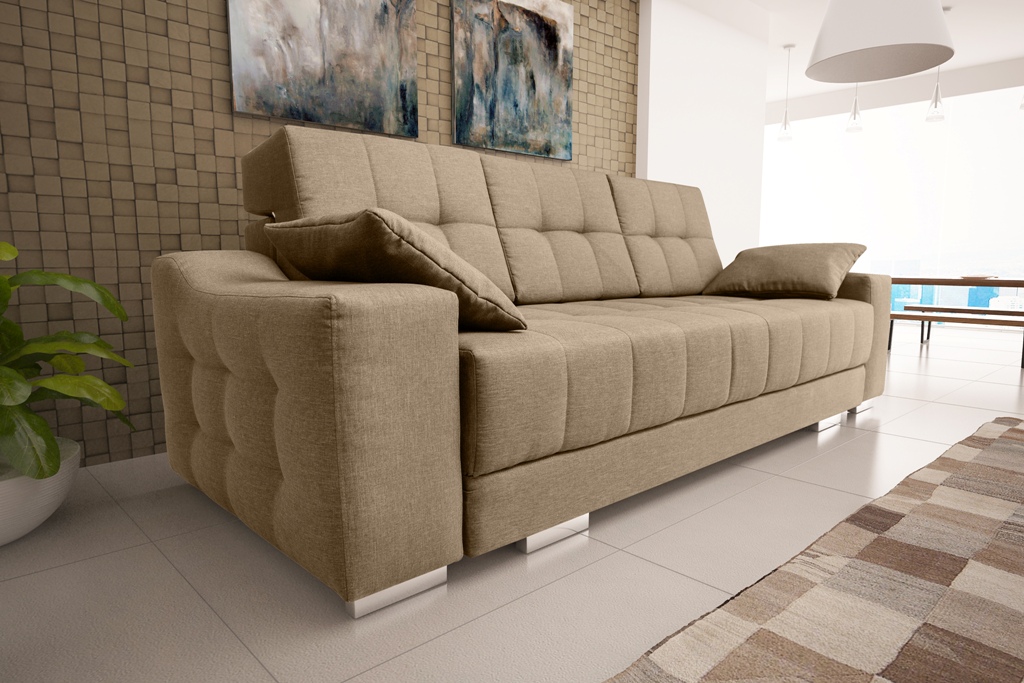 Sofa tapicerowana rozkładana Dovina