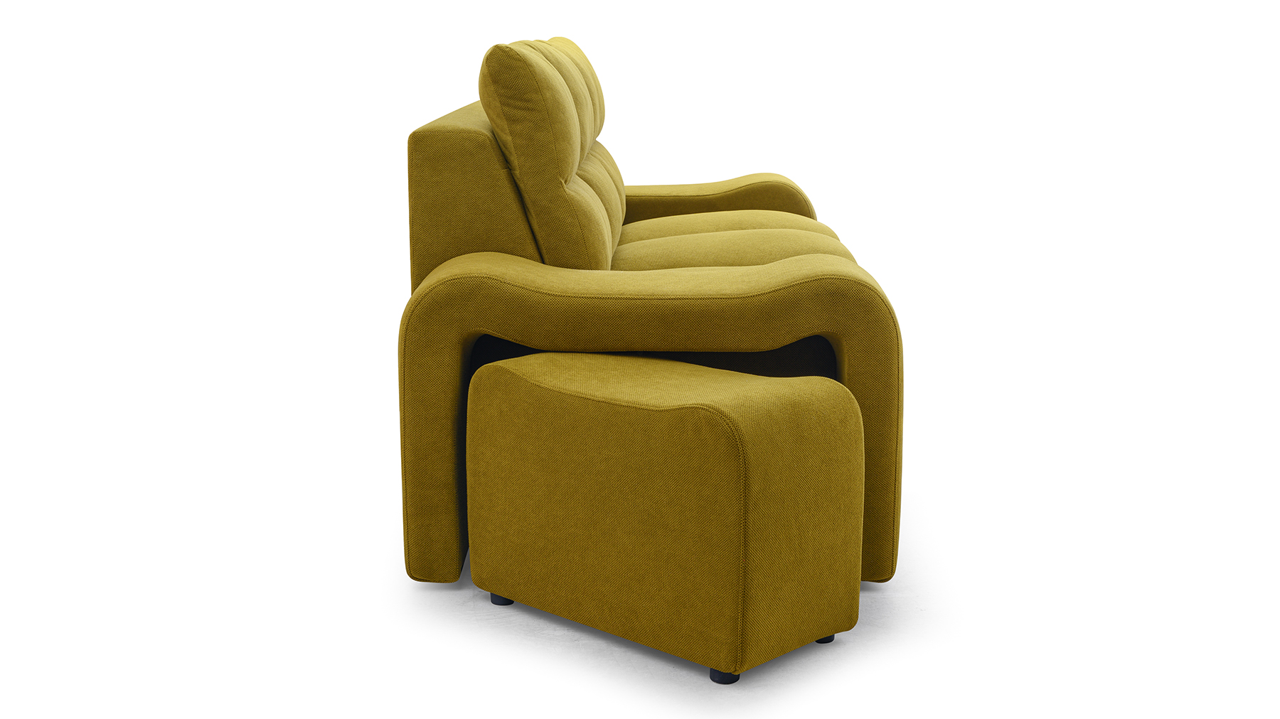 Sofa tradycyjna tapicerowana rozkładana do przodu Sonica