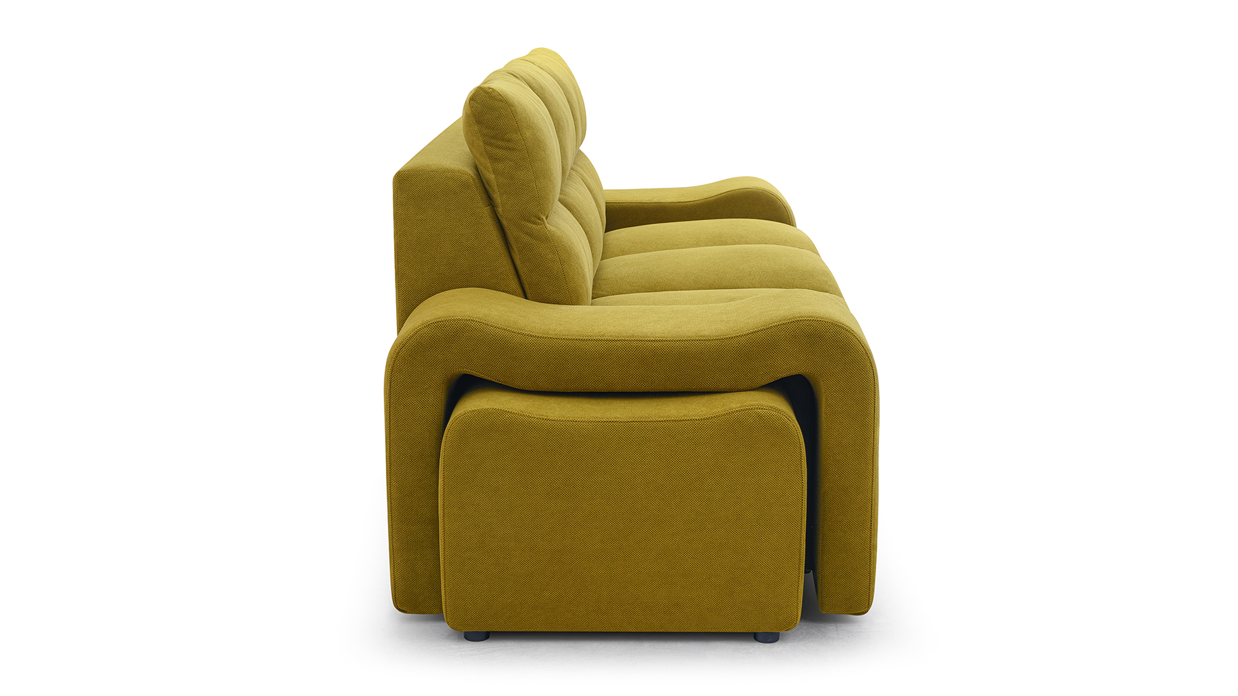 Sofa tradycyjna tapicerowana rozkładana do przodu Sonica