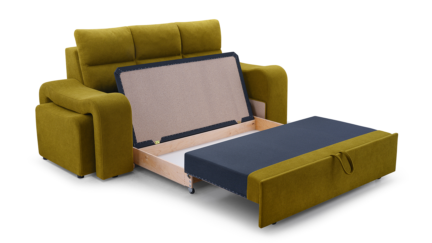 Sofa tradycyjna tapicerowana rozkładana do przodu Sonica
