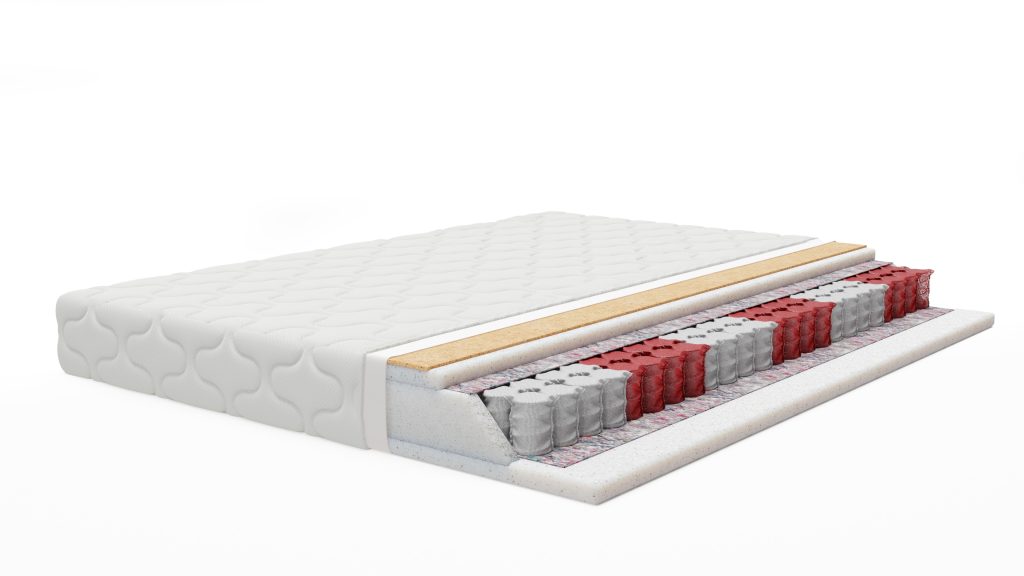 Łóżko tapicerowane Levoro II z pojemnikiem 160x200 – odporne na plamy