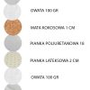Materac kokosowy Verba twardy – antyalergiczny i trwały