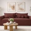 Tapicerowana sofa Lusso z funkcją spania
