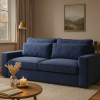 Nowoczesna sofa tapicerowana loftowa Bison – trzyosobowa kanapa do salonu
