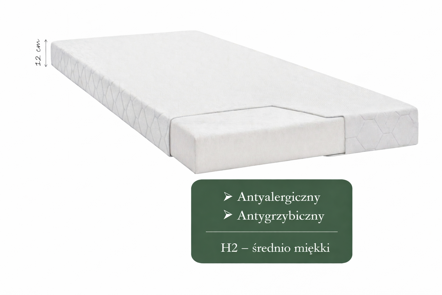 Materac Dziecięcy Piankowy Spleen HR30 70x200 cm – bezpieczny sen dziecka