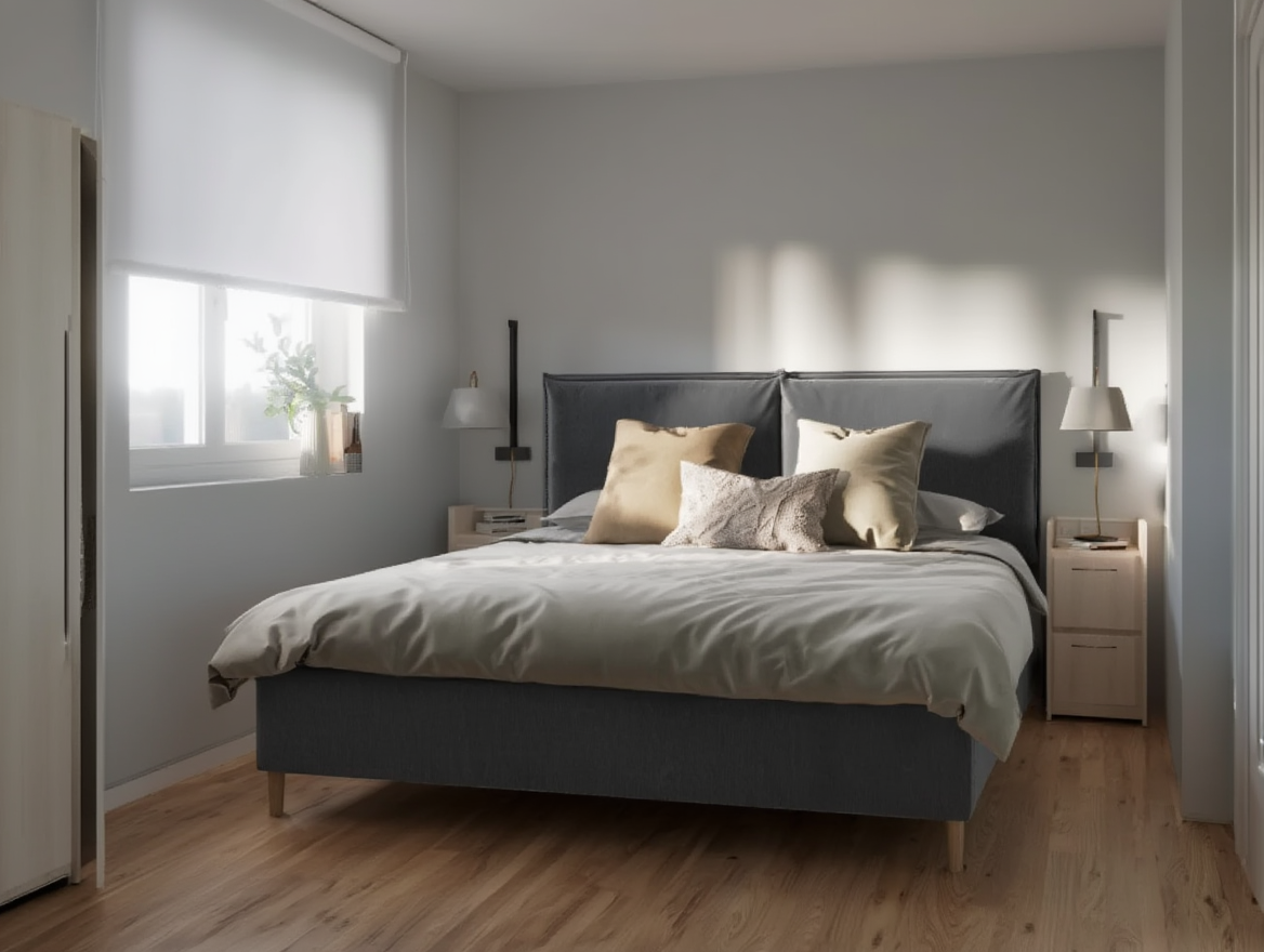 Łóżko tapicerowane INDIA SLIM z pojemnikiem 160x200 cm – łatwe w czyszczeniu