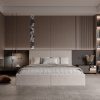 Łóżko tapicerowane Vizano Slim 160x200 cm – z pojemnikiem, łatwe czyszczenie