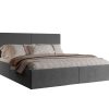 Łóżko tapicerowane Vizano Slim 160x200 cm – z pojemnikiem, łatwe czyszczenie