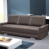 Sofa tapicerowana rozkładana z lamówkami 230 cm Manta B