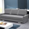 Sofa tapicerowana rozkładana z lamówkami 230 cm Manta B