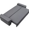 Sofa tapicerowana rozkładana z lamówkami 251 cm Manta A