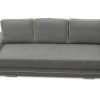 Sofa tapicerowana rozkładana z lamówkami 251 cm Manta A