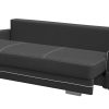 Sofa tapicerowana rozkładana z lamówkami 230 cm Manta B