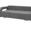 Sofa tapicerowana rozkładana 3 osobowa z pufą Amoro + pufa