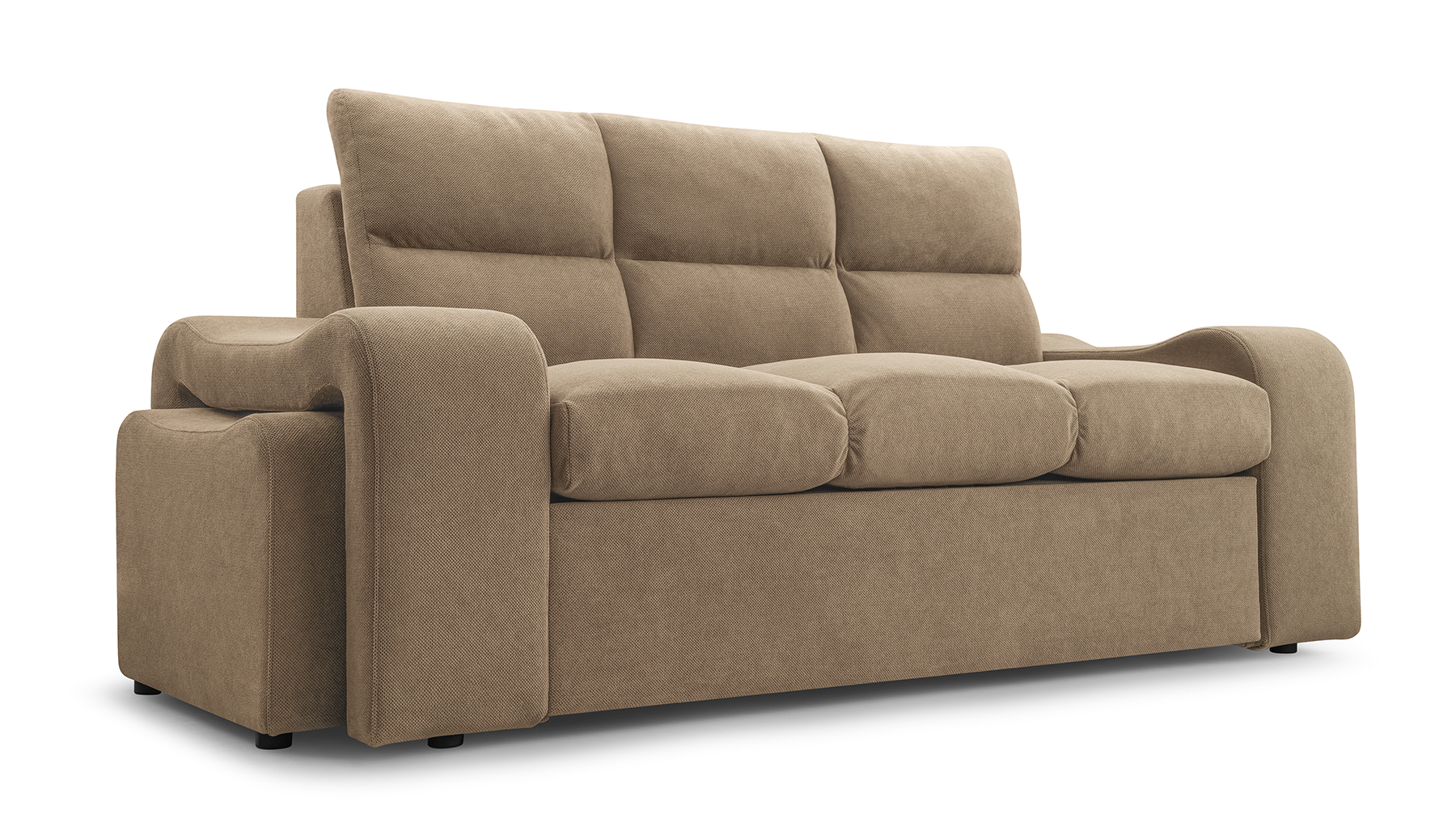 Sofa tradycyjna tapicerowana rozkładana do przodu Sonica