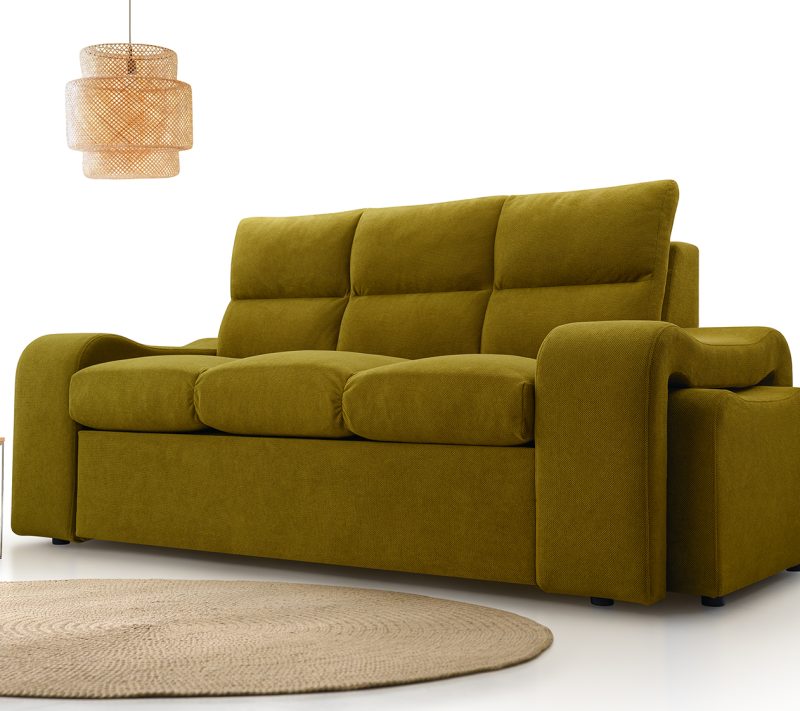 Sofa tradycyjna tapicerowana rozkładana do przodu Sonica
