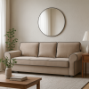 Sofa tapicerowana rozkładana z lamówką Brioso