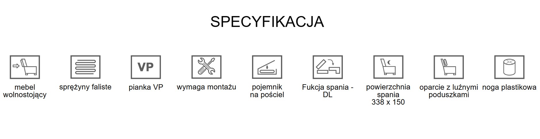 Narożnik Tapicerowany z Funkcją Spania Signa Grand - Duża Rogówka w Kształcie Litery U do Salonu