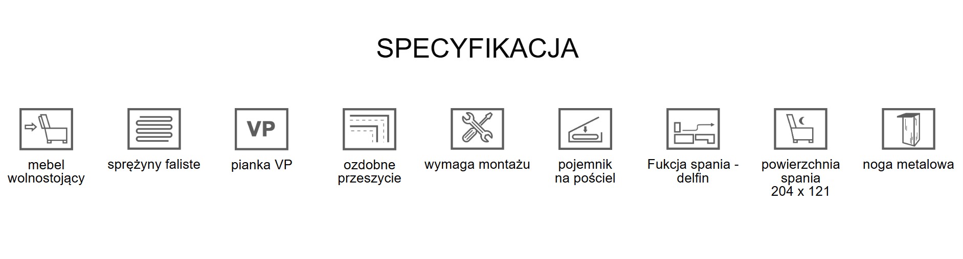 Narożnik Rozkładany z Funkcją Spania Cobrel - Nowoczesny Mebel Tapicerowany z Pojemnikiem