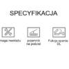 Narożnik Tapicerowany z Funkcją Spania Nerida - Nowoczesna Kanapa dla Rodziny