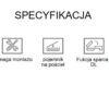 Narożnik Tapicerowany z Funkcją Spania Cushy na Nóżkach - Nowoczesna Kanapa Galmour dla Rodziny
