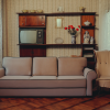 Sofa tapicerowana rozkładana z lamówką Brioso