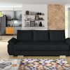 Sofa tapicerowana rozkładana z poduchami Ganaco