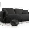 Sofa tapicerowana loftowa Dulano - nowoczesna kanapa trzyosobowa do salonu