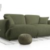 Sofa tapicerowana loftowa Dulano - nowoczesna kanapa trzyosobowa do salonu