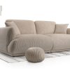 Sofa tapicerowana loftowa Dulano - nowoczesna kanapa trzyosobowa do salonu