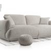 Sofa tapicerowana loftowa Dulano - nowoczesna kanapa trzyosobowa do salonu