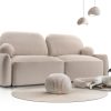 Sofa tapicerowana rozkładana Coral z funkcją spania - nowoczesna kanapa do salonu