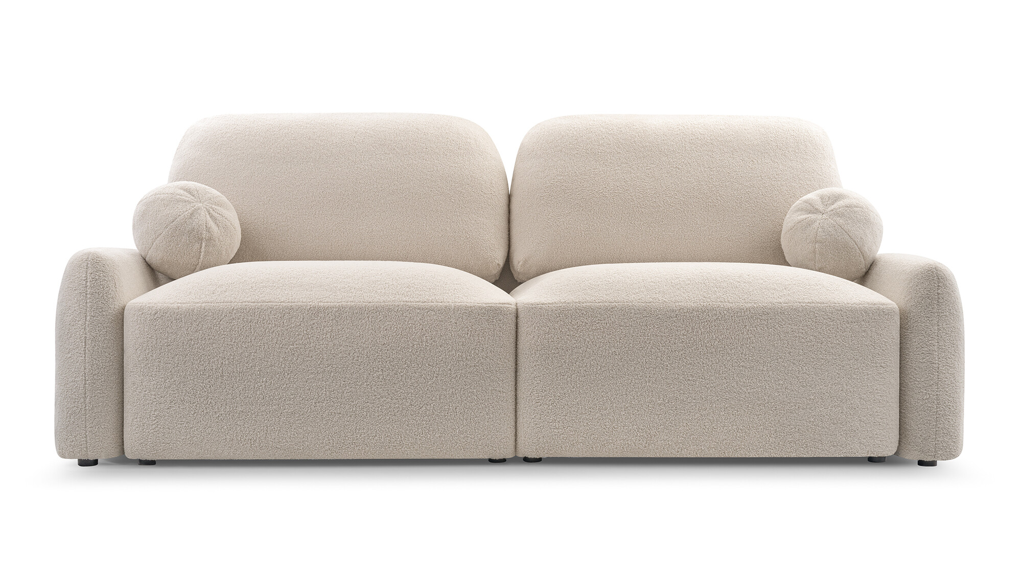 Sofa tapicerowana rozkładana Coral z funkcją spania - nowoczesna kanapa do salonu