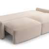 Sofa tapicerowana rozkładana Coral z funkcją spania - nowoczesna kanapa do salonu