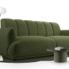 Sofa tapicerowana loftowa Loctus - nowoczesna kanapa trzyosobowa do salonu