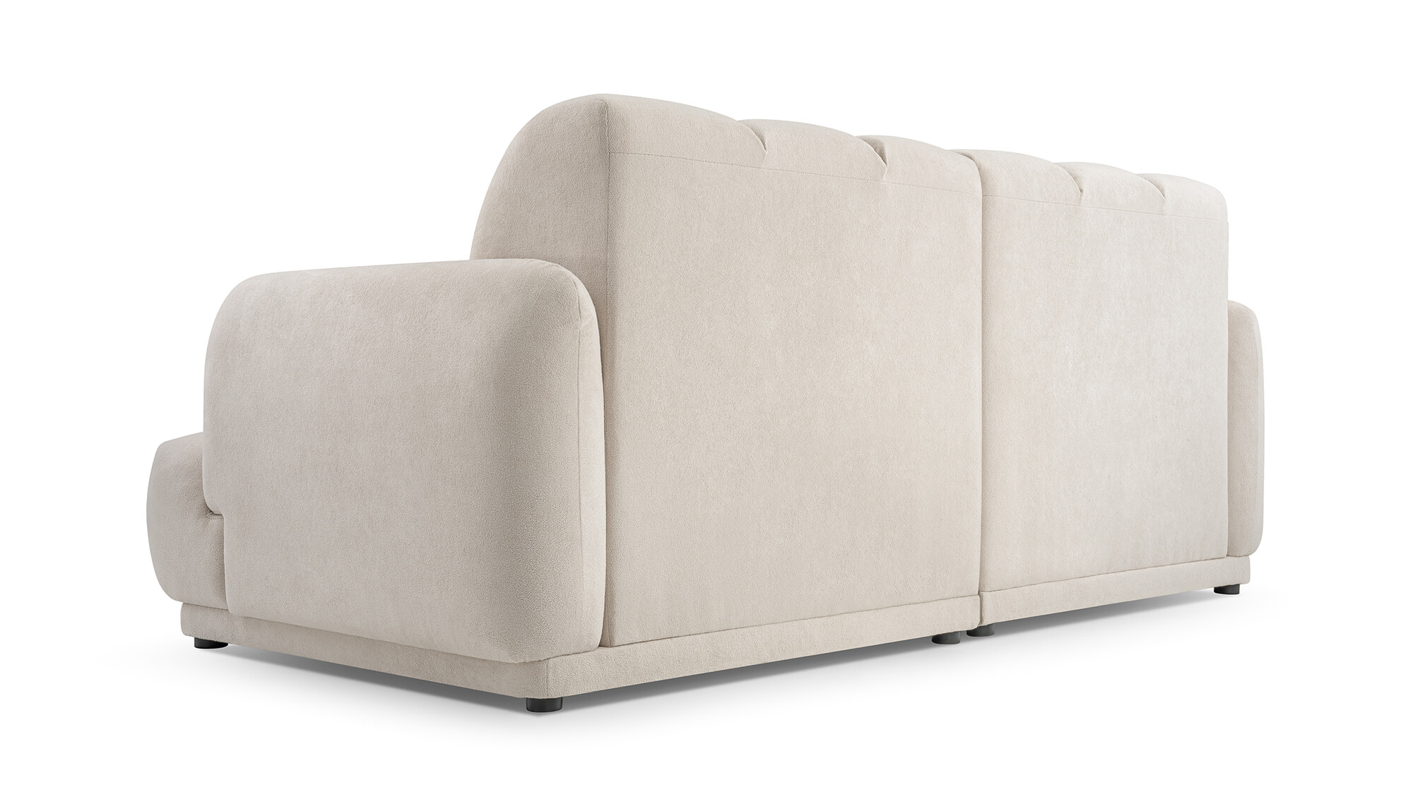 Sofa tapicerowana loftowa Loctus - nowoczesna kanapa trzyosobowa do salonu