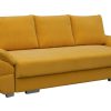 Sofa tapicerowana rozkładana z poduchami Ganaco